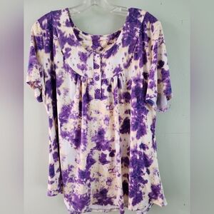 Roselinlin XXL tye dyed tunic